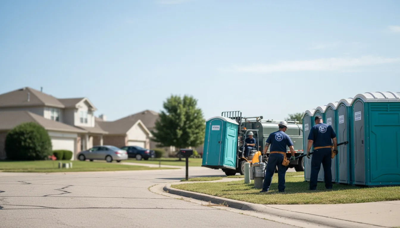 Porta Potty Rental in Ballwin, MO near me